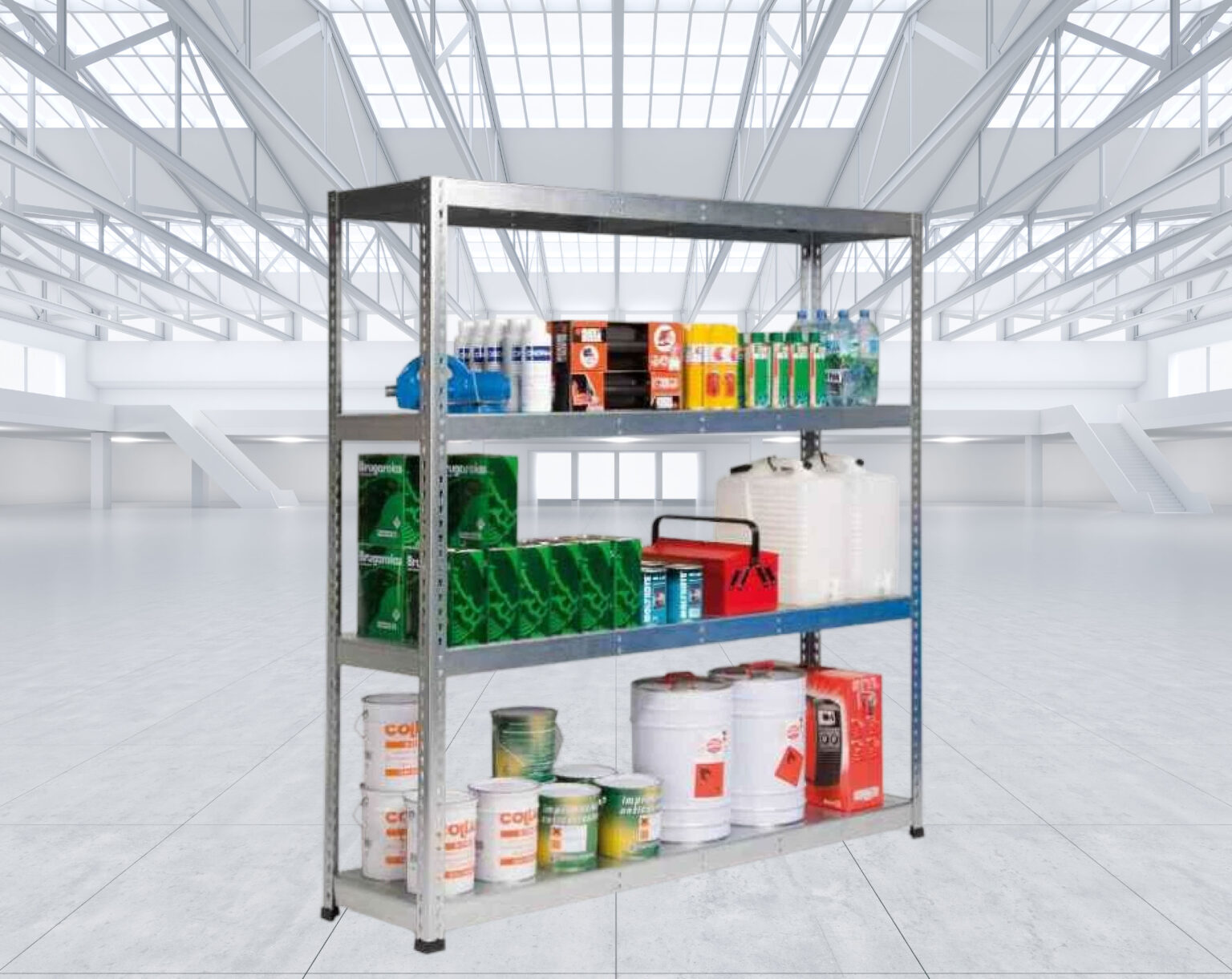 Types of Boltless Shelving Available from All American Rack Company – A ...
